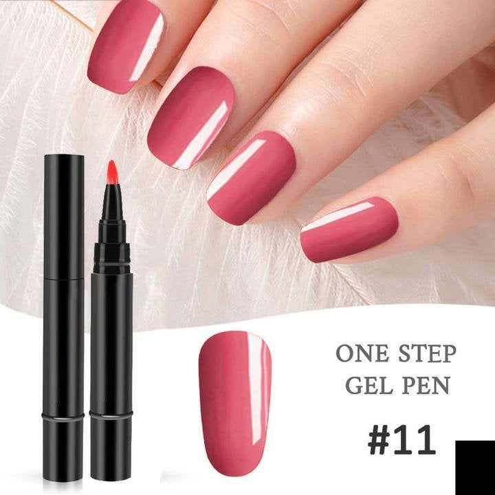 💅 Limited Time Buy 1 Get 1 Free - £12.99! ✨One Step Nail Gel Pen🎨Free handheld mini UV nail lamp💡
