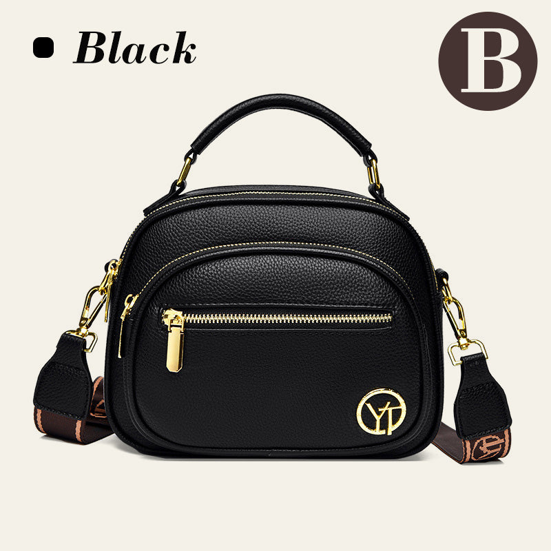 2024 Classic Multi-function Compartment Leather Crossbody Bag