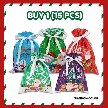 🔥Buy 2 Get 1 Free🎅🎁Christmas Gift Bag With Drawstring