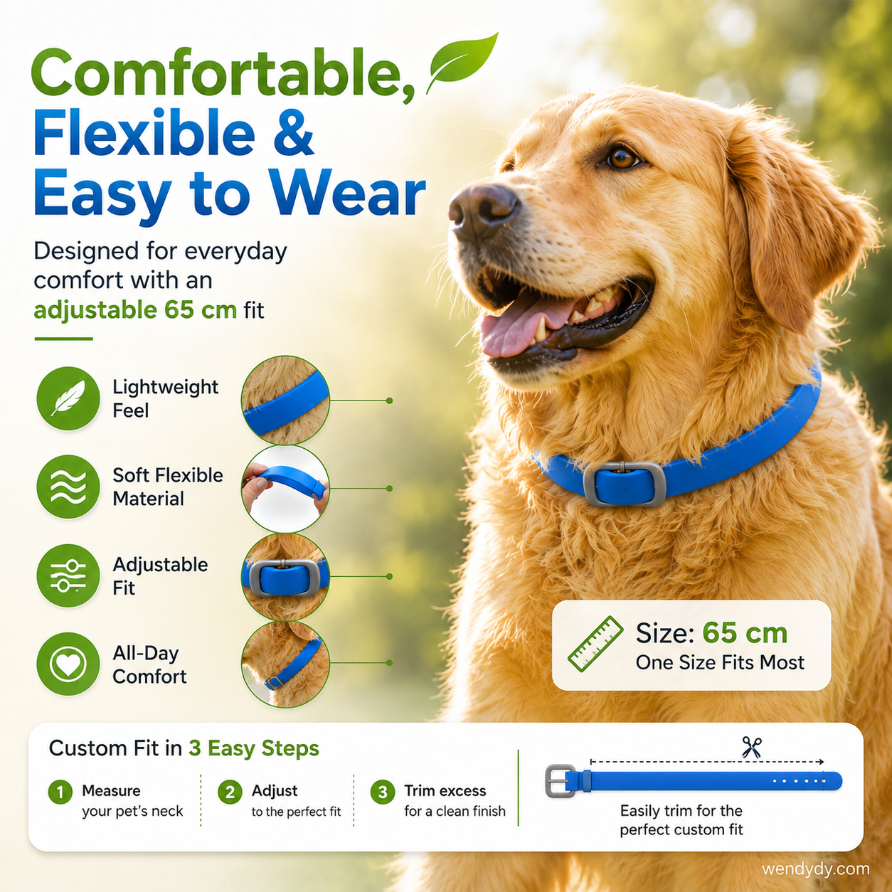 ⏰🔥LIMITED TIME 50% OFF!🔥50K+ SOLD! Natural Essential Oil Pet Pest Repellent Collar