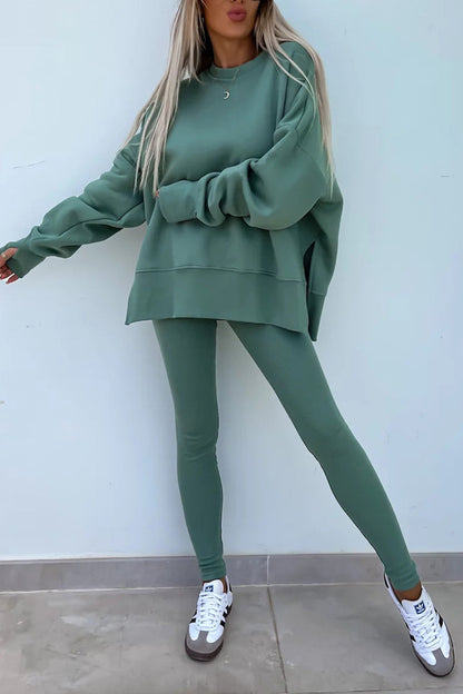 ✨New Arrival✨Casual Women Sweatshirt Leggings Set