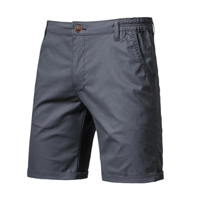 Men's Casual Business Elastic Straight Shorts