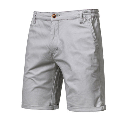 Men's Casual Business Elastic Straight Shorts