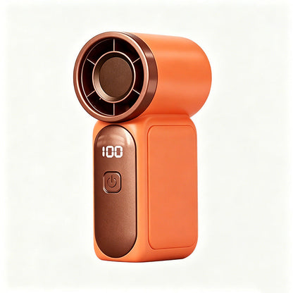 🌬️ LIMITED-TIME 50% OFF! ✨ Turbo Handheld Fan – LED Display, 6 Speeds, 3000mAh 🔋