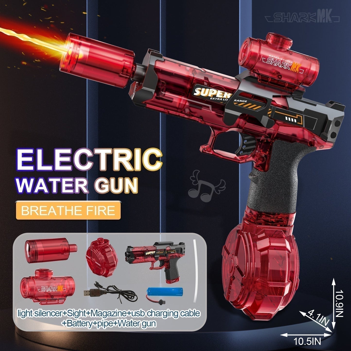 🌊Summer Special Discount 49% OFF🔫💦Fast Mode Ice Explosion Pistol Water Gun