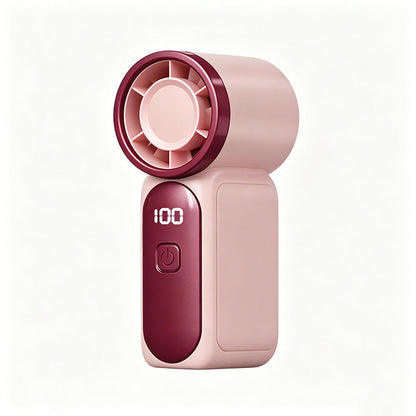 🌬️ LIMITED-TIME 50% OFF! ✨ Turbo Handheld Fan – LED Display, 6 Speeds, 3000mAh 🔋