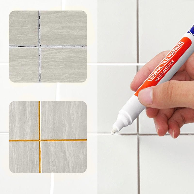 🔥Limited Time Promotion 50% OFF🖌️ Anti-Mould & Waterproof Joint Pen for Ceramic Tiles! 🧱