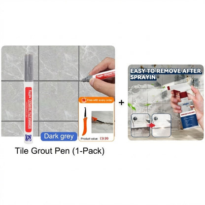 🔥Limited Time Promotion 50% OFF🖌️ Anti-Mould & Waterproof Joint Pen for Ceramic Tiles! 🧱