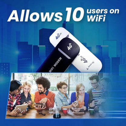 ✨ 2026‘s New Portable Hub | USB 4G LTE Mobile Hotspot | 150Mbps for Travel & Work 🌍