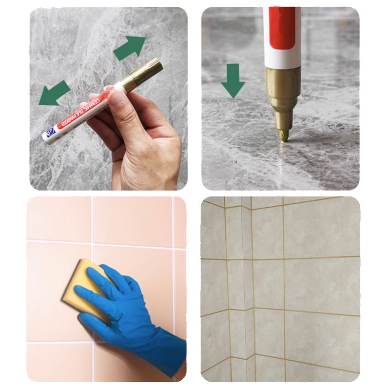 🔥Limited Time Promotion 50% OFF🖌️ Anti-Mould & Waterproof Joint Pen for Ceramic Tiles! 🧱