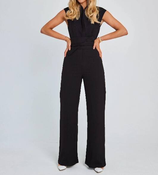 ⏳Women's Sleeveless Wide-Leg Jumpsuit