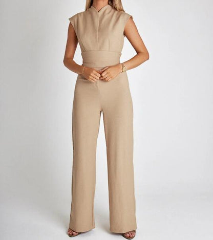 ⏳Women's Sleeveless Wide-Leg Jumpsuit