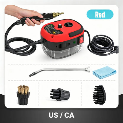 🥳2026 HOT SALE🥳💞50K+ SOLD!🛡️💧50% OFF! 2500W Handheld Steam Cleaner – High‑temp pressurized steam, melts grease & grime. No scrubbing. 🧼✨