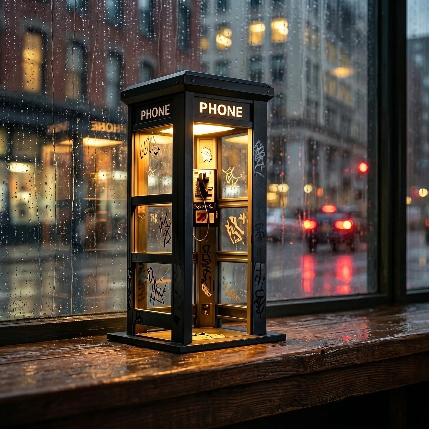 📞50% OFF NOW✨Vintage Phone Booth Ambient Lamp