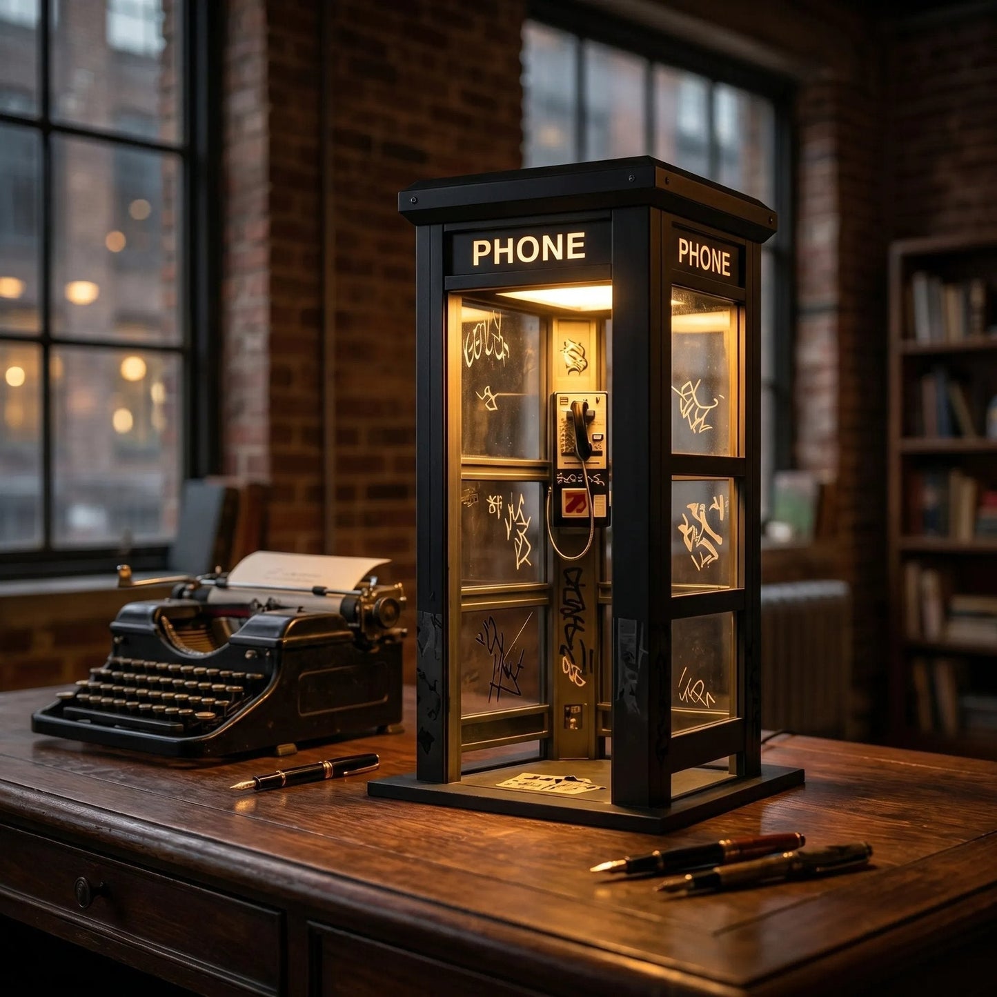 📞50% OFF NOW✨Vintage Phone Booth Ambient Lamp