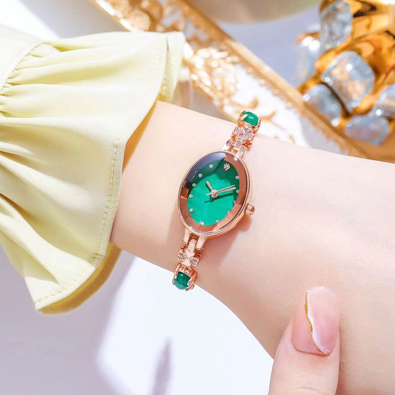 ⌚Women’s Elegant Jade Bracelet Watch