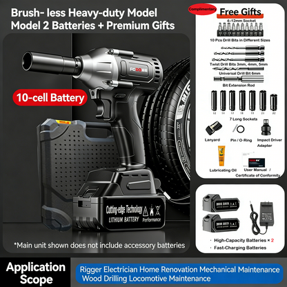 🔥🎁New arrival 50% OFF💥💥🔧 Hot Sale! Brushless Electric Wrench for Ultimate Power and Precision