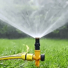 🎁 Hot Sale 50% OFF 🔥Stainless Steel Rotary Irrigation Tripod Telescopic Support Sprinkler