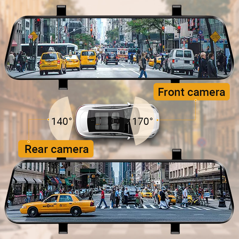 🔥 LIMITED-TIME 60% OFF! 📹 10" HD Multi-Function Touch Screen Car Recorder – Dual Lens, GPS, Loop Recording 🗺️