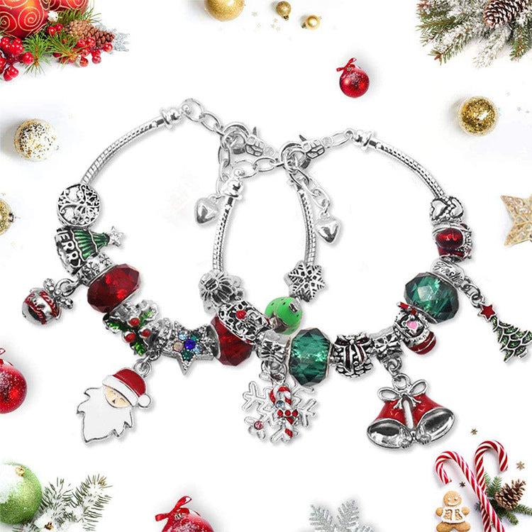 🎅Early Xmas Sale 49% OFF💥DIY 24 Days Christmas Countdown Calendar Bracelets Set