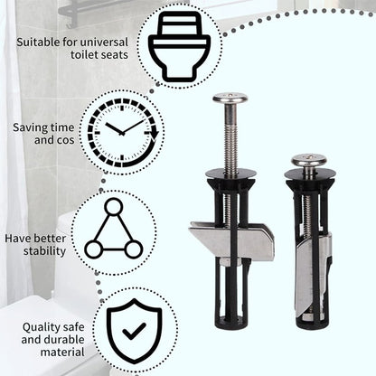 🔥LAST DAY -BUY 1 GET 1 FREE🔥Heavy Duty Toilet Seat Fixing Screws🚽