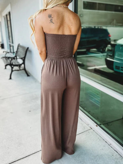 🎁2024 fashion trends💖The latest off-shoulder waist jumpsuit💖