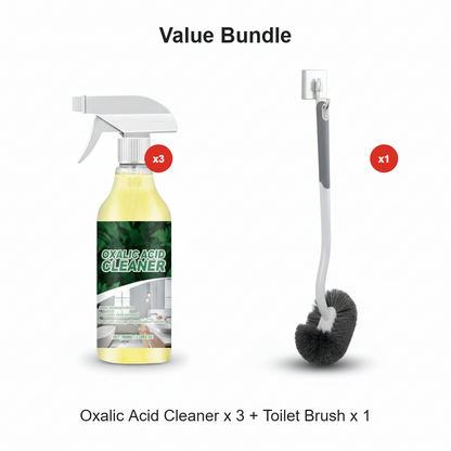 🥳2026 HOT SALE🥳💞50K+ SOLD!💥🔬 【CLEARANCE!】Molecular-Level Cleaning Tech! Oxalic Acid Cleaner Dissolves Rust & Limescale 50% OFF🚽✨