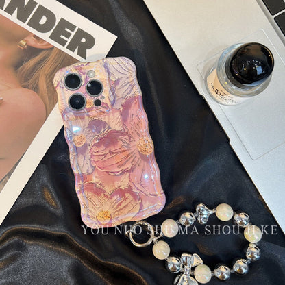 🌺iPhone Colorful Oil Painting Exquisite Phone Case