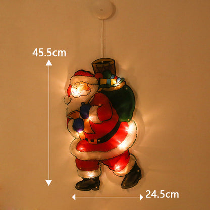 ⛄Christmas pre-sale🎄 Christmas Window Hanging Lights💡