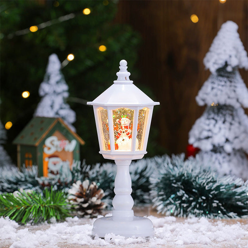 🎅✨Christmas promotion🎄Christmas Snow Night Light with Music Luminous Decoration Lamp✨