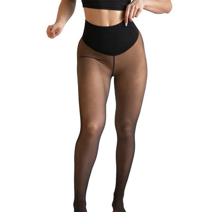 ⚡50K+ SOLD!❄️One-Seam Pile-Lined Shaping Tights💕Stay Warm & Look Snatched