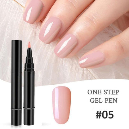 💅 Limited Time Buy 1 Get 1 Free - £12.99! ✨One Step Nail Gel Pen🎨Free handheld mini UV nail lamp💡