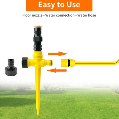 🎁 Hot Sale 50% OFF 🔥Stainless Steel Rotary Irrigation Tripod Telescopic Support Sprinkler