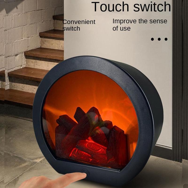 🎁New arrival 50% OFF💥Flameless LED Fireplace Decorative Lantern Lamp🔥