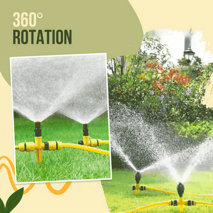 🎁 Hot Sale 50% OFF 🔥Stainless Steel Rotary Irrigation Tripod Telescopic Support Sprinkler