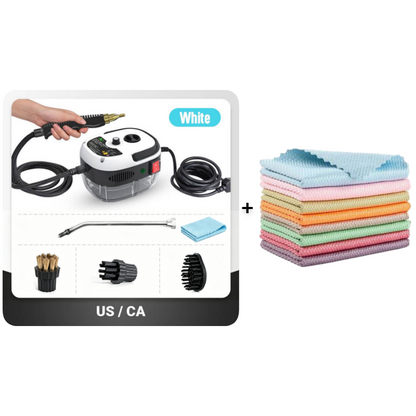 🥳2026 HOT SALE🥳💞50K+ SOLD!🛡️💧50% OFF! 2500W Handheld Steam Cleaner – High‑temp pressurized steam, melts grease & grime. No scrubbing. 🧼✨