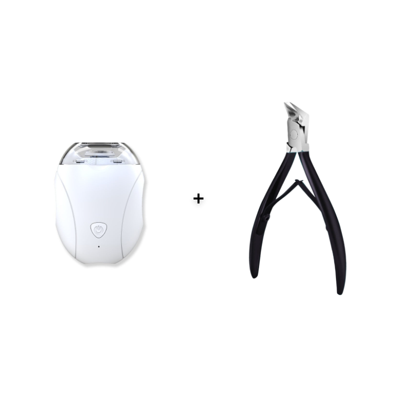 🥳2026 HOT SALE🥳💞50K+ SOLD!🌙🛡️ 50% OFF! 360° Baby Nail Trimmer – Quiet (<25dB), LED light, 3 speeds. Safe for tiny fingers & adults too! 👶💤