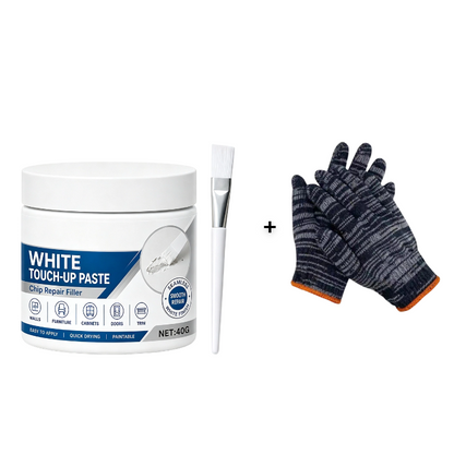 🔥Limited Time Promotion 50% OFF🔥White Furniture Touch-Up Paste with Brush