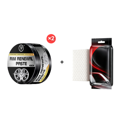 🔥Buy 1 Get 1 Free(each only 8.5$!!!)🔥50K+ SOLD!💨✨All-in-One Wheel Care & Restoration Paste