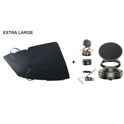 🔥Limited Time Promotion 50% OFF🔥Bendable Handle Car Windshield Sunshade Umbrella