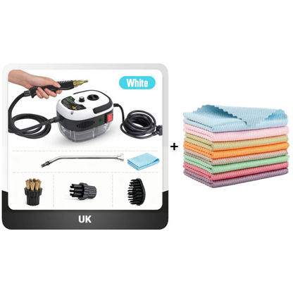 🥳2026 HOT SALE🥳💞50K+ SOLD!🛡️💧50% OFF! 2500W Handheld Steam Cleaner – High‑temp pressurized steam, melts grease & grime. No scrubbing. 🧼✨
