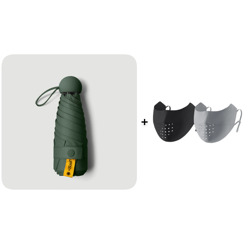 🔥 Hot Sale 50% OFF 🔥Dual-Purpose Portable Capsule Umbrella