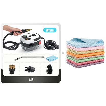 🥳2026 HOT SALE🥳💞50K+ SOLD!🛡️💧50% OFF! 2500W Handheld Steam Cleaner – High‑temp pressurized steam, melts grease & grime. No scrubbing. 🧼✨