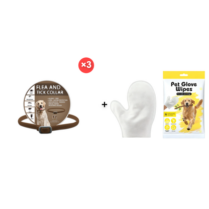 ⏰🔥LIMITED TIME 50% OFF!🔥50K+ SOLD! Natural Essential Oil Pet Pest Repellent Collar