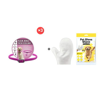 ⏰🔥LIMITED TIME 50% OFF!🔥50K+ SOLD! Natural Essential Oil Pet Pest Repellent Collar