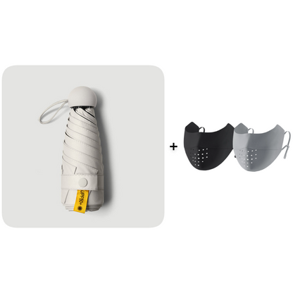 🔥 Hot Sale 50% OFF 🔥Dual-Purpose Portable Capsule Umbrella