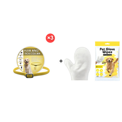 ⏰🔥LIMITED TIME 50% OFF!🔥50K+ SOLD! Natural Essential Oil Pet Pest Repellent Collar