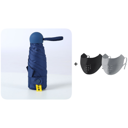 🔥 Hot Sale 50% OFF 🔥Dual-Purpose Portable Capsule Umbrella