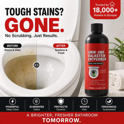 🚀 JUST LAUNCHED! 50% OFF 💎 Heavy-Duty Toilet Cleaner 🧪 Melts Away Years of Urine Scale & Limescale ✨ No More Scrubbing