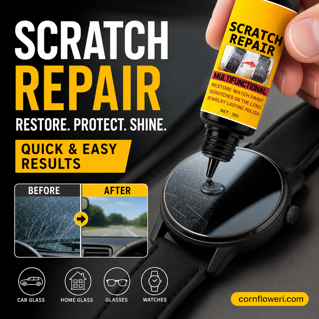 Multifunctional Scratch Repair Polish – Works on All Car Colors 🚗✨🛡️🎨